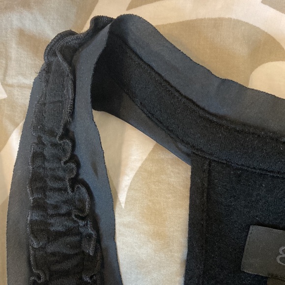 Banana Republic Monogram black wool racerback dress size 16 - Picture 7 of 13